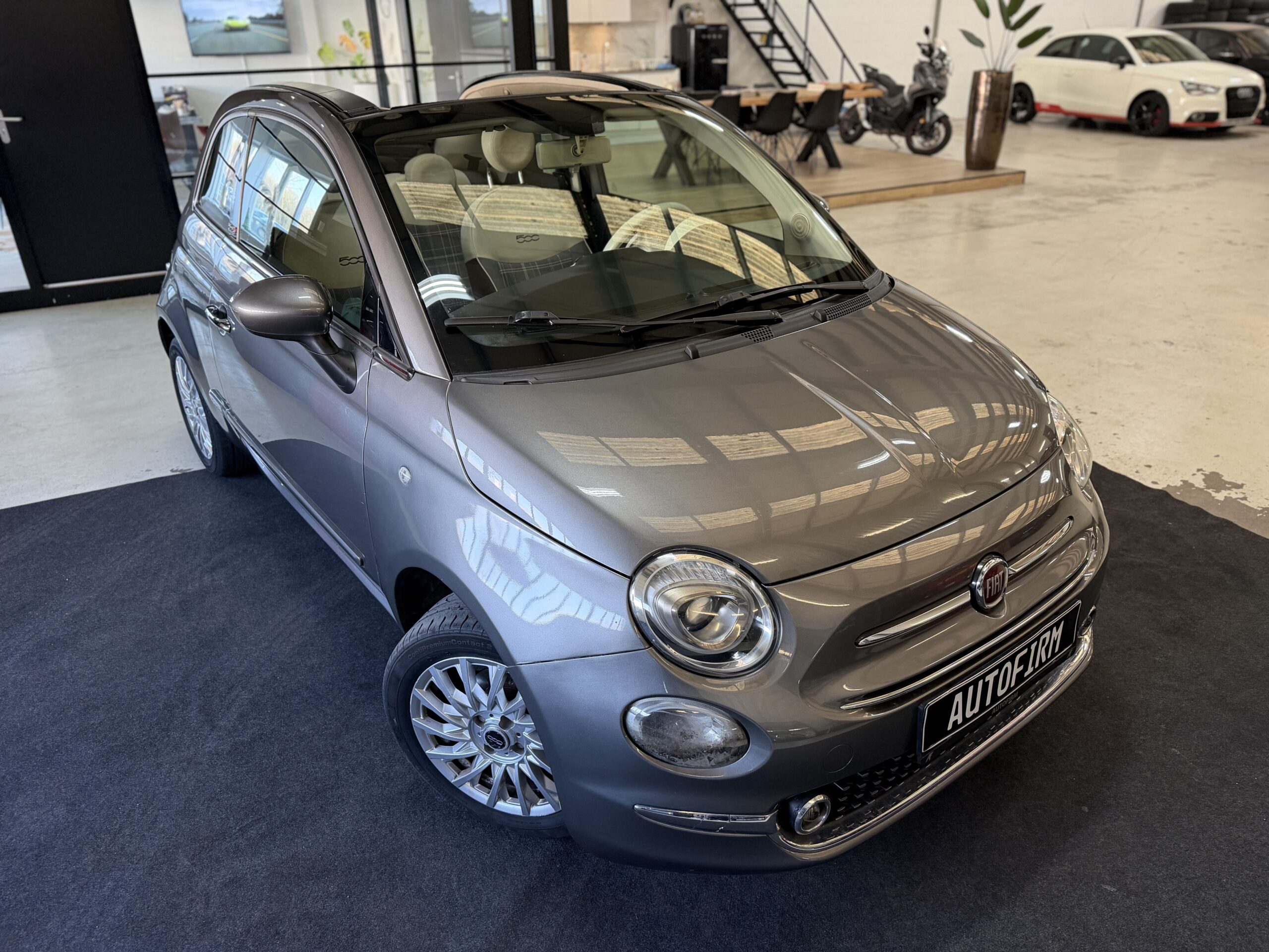 Fiat 500c 1.2 S Cabrio Lage km Nette auto Garantie Cruise control Bluetooth Aux Parkeersensoren