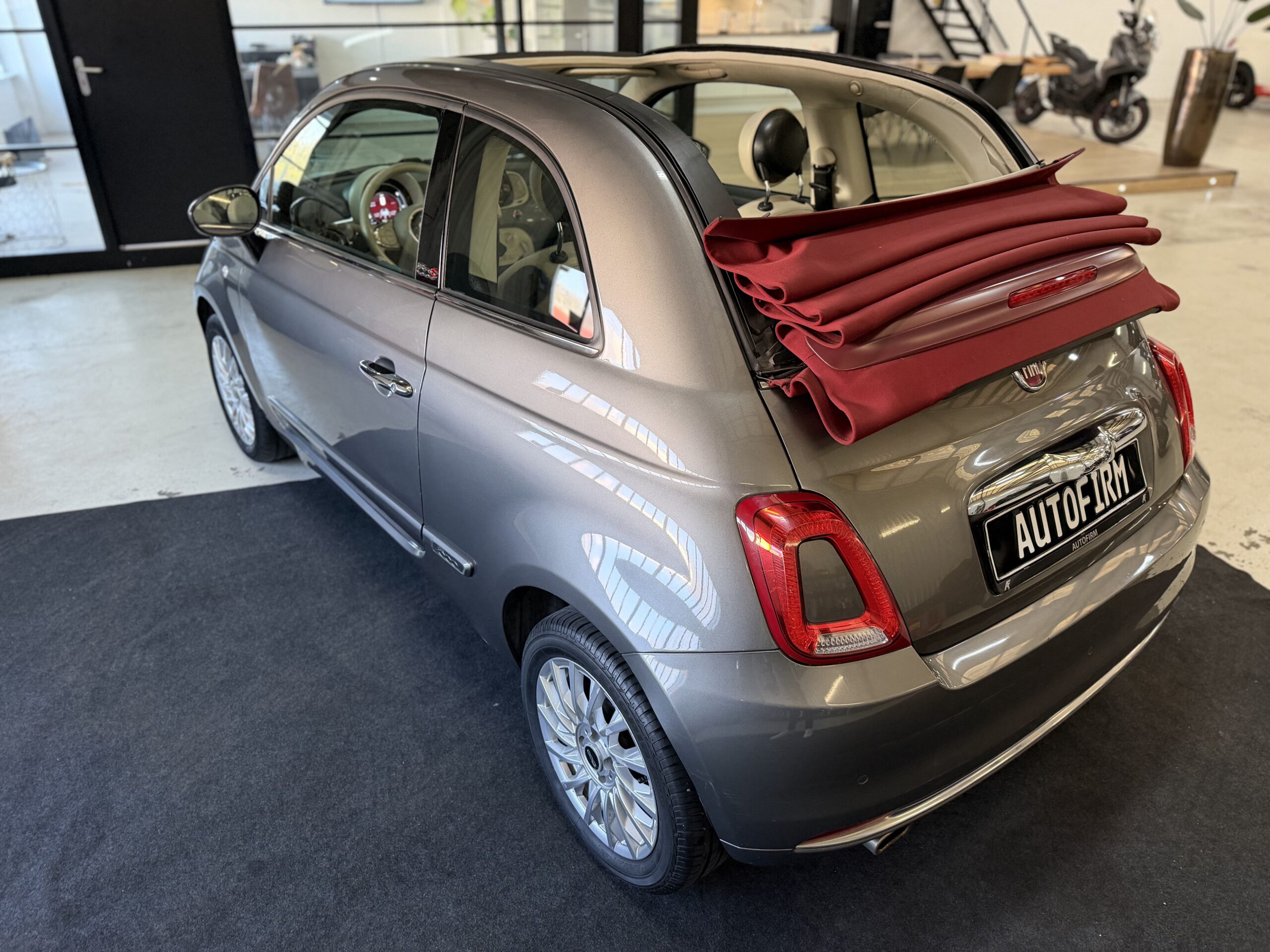 Fiat 500c 1.2 S Cabrio Lage km Nette auto Garantie Cruise control Bluetooth Aux Parkeersensoren