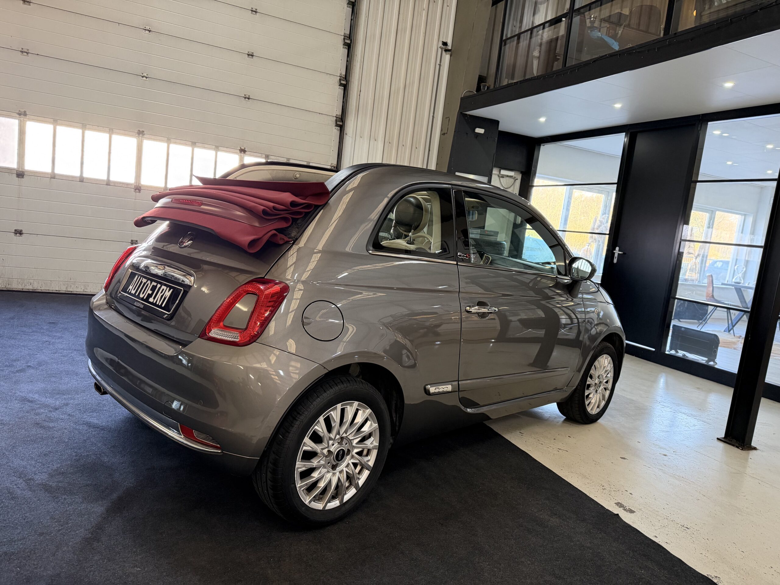 Fiat 500c 1.2 S Cabrio Lage km Nette auto Garantie Cruise control Bluetooth Aux Parkeersensoren