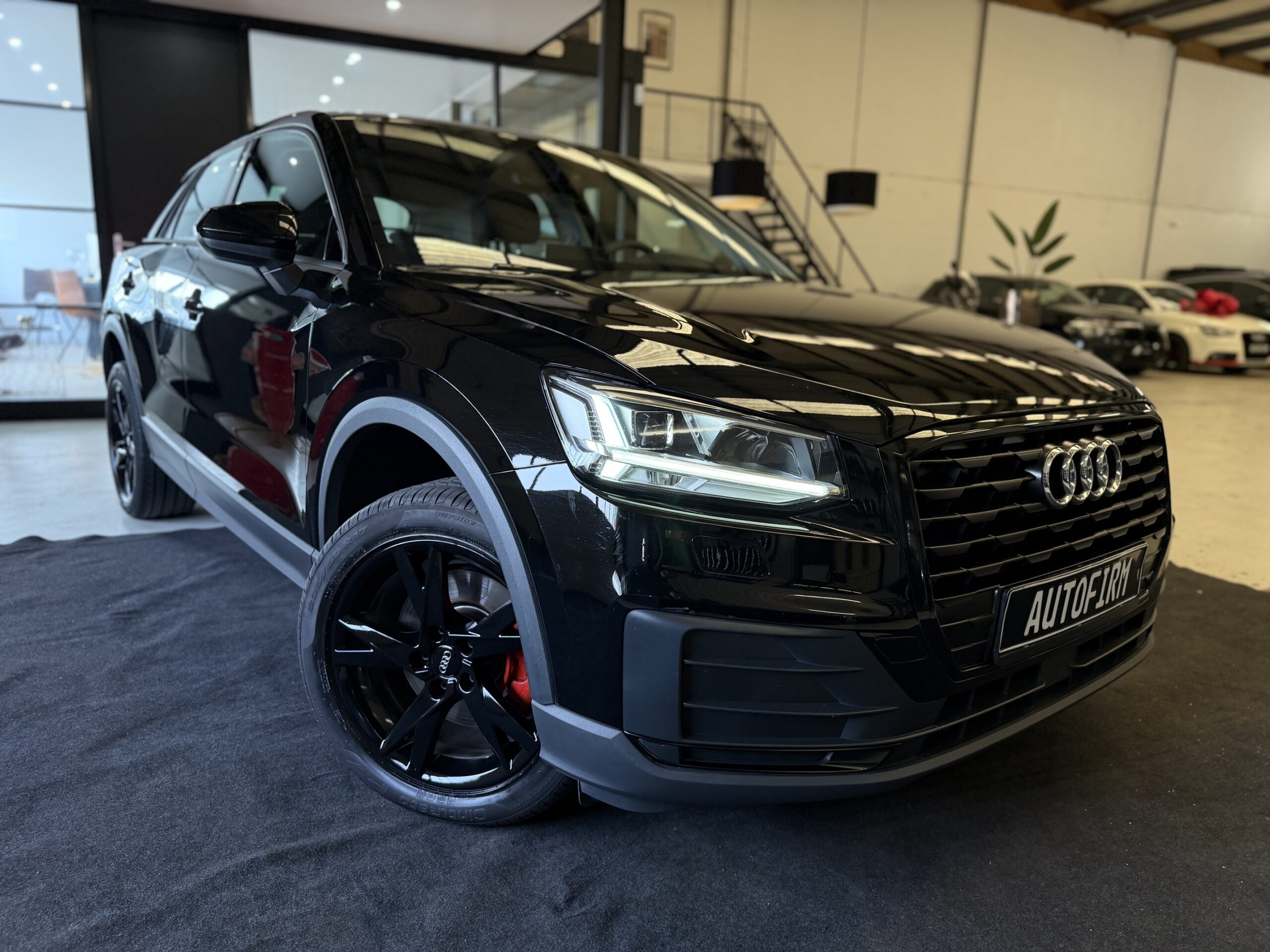 Audi Q2 1.0 TFSI 116PK Design Black Edition Dealer onderhouden Garantie mogelijk ACC Cruise control 17′ LM